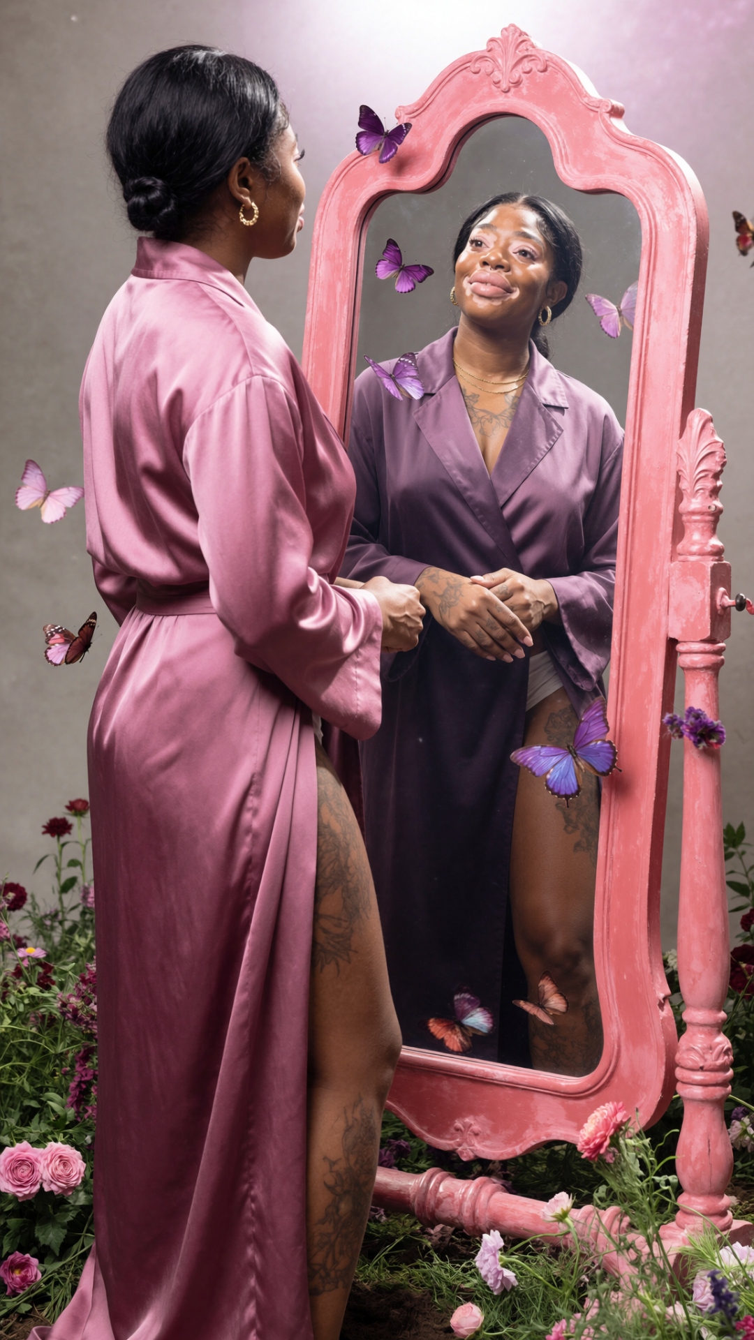 The Soft Glow Society woman — choosing herself, softly